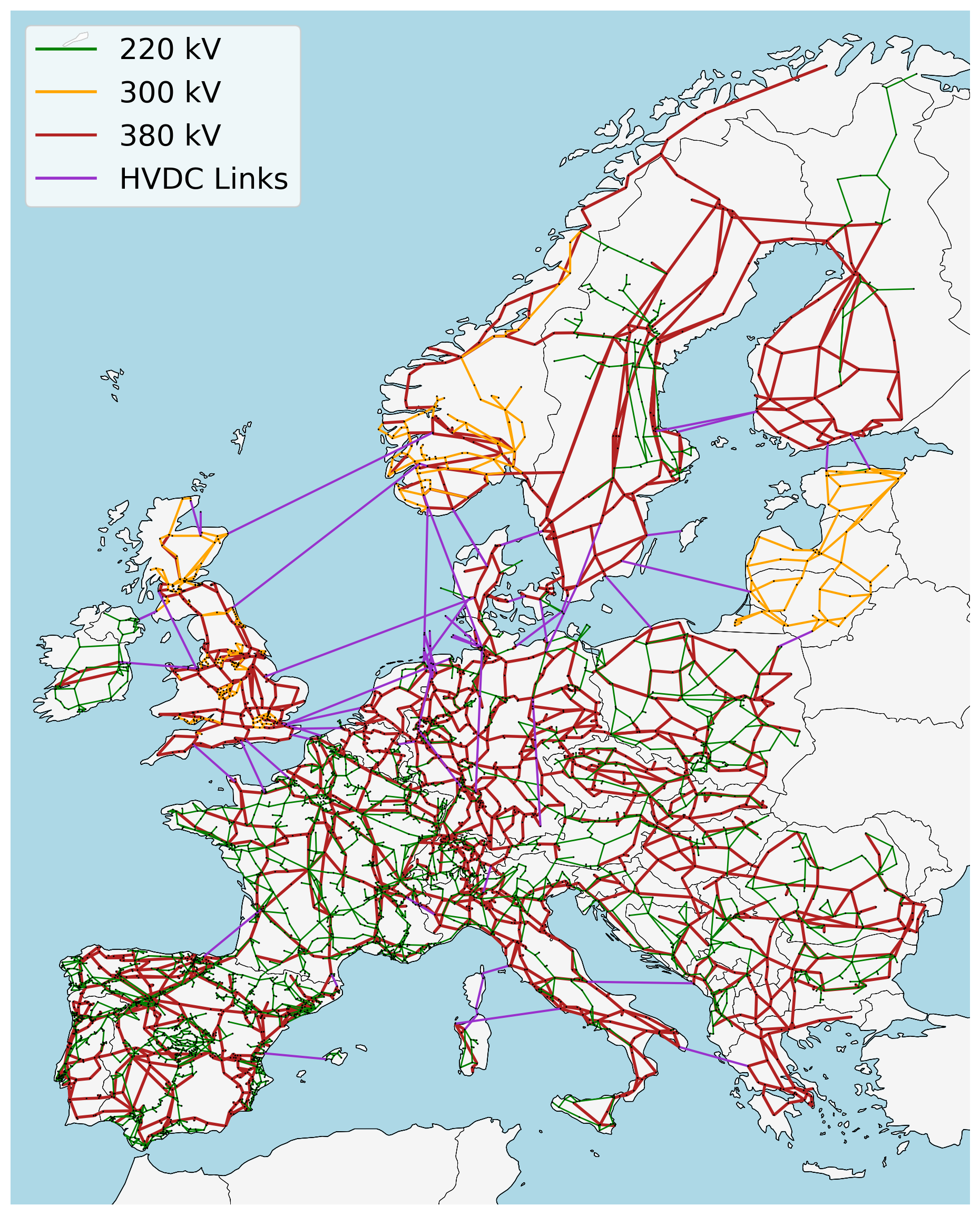 PyPSA-Eur Grid Model